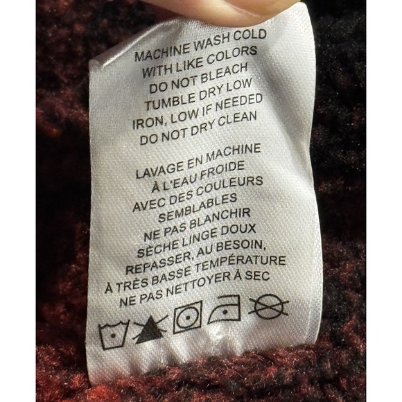 Pendleton Dry Goods Chore Jacket L Black Canvas Fleece Blanket Lined Insulated - Picture 16 of 16